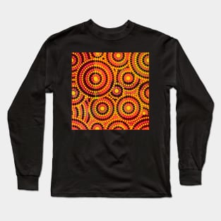 Awesome Aboriginal Dot Art Long Sleeve T-Shirt